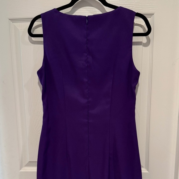 Connected Purple Evening Dress - Picture 3 of 5